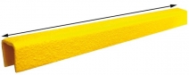 Nakładka na szczebel drabinowy RungGrip, poliestrowa z włóknem szklanym, 1200*38*38*38 mm, yellow